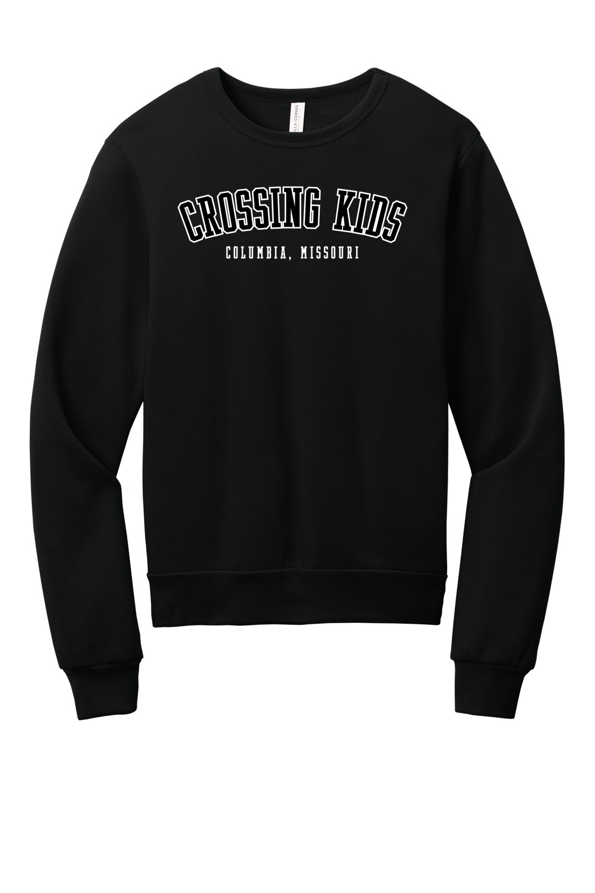 BELLA+CANVAS Unisex Sponge Fleece Classic Crewneck Sweatshirt thumbnail
