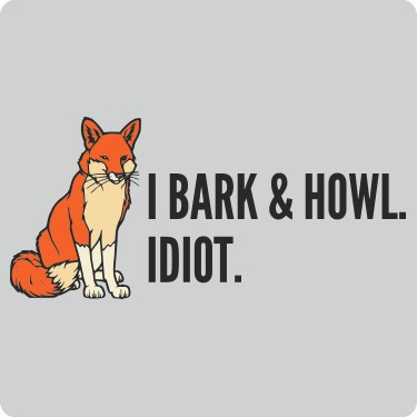 The Fox Bark And Howl Tee
