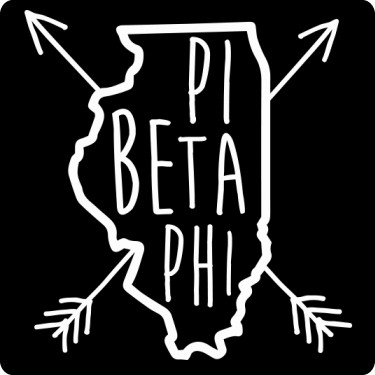 Pi Beta Phi Illinois Tee T-Shirt