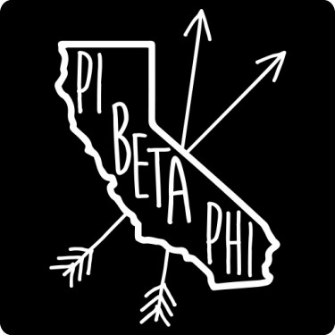 Pi Beta Phi California Tee T-Shirt
