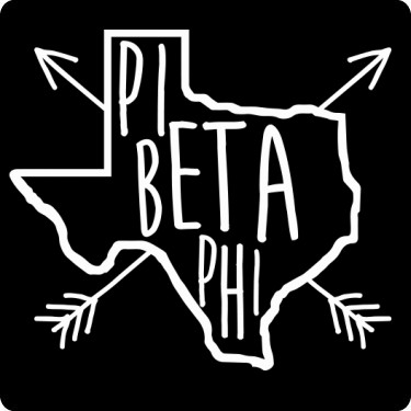 Pi Beta Phi Texas Tee T-Shirt
