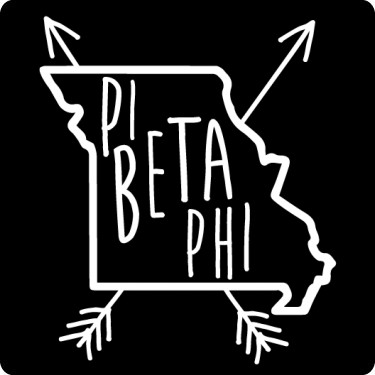 Pi Beta Phi Missouri Racerback Tank Top