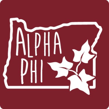 Alpha Phi Sorority Oregon T-Shirt