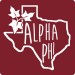 Alpha Phi Sorority Texas T-Shirt