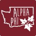 Alpha Phi Sorority Washington T-Shirt