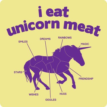 I Eat Unicorn Meat T-Shirt